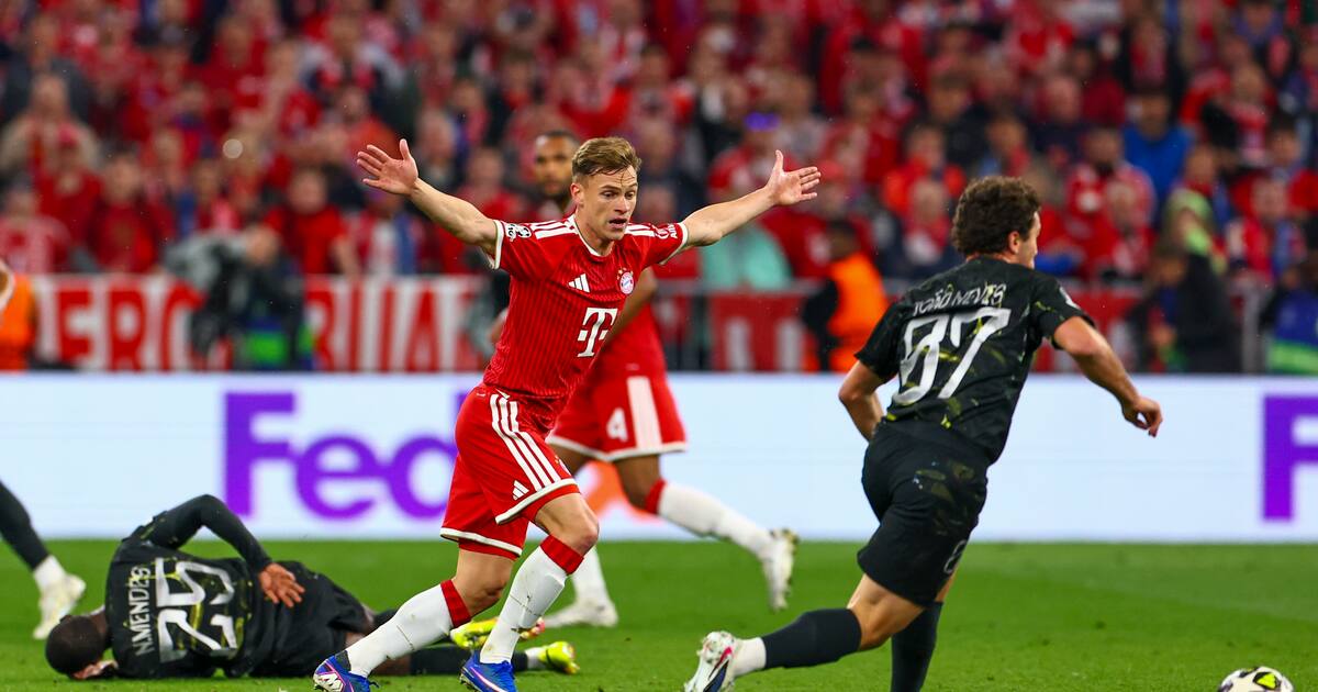 Video: The clear penalty not given to Bayern Munich against PSG