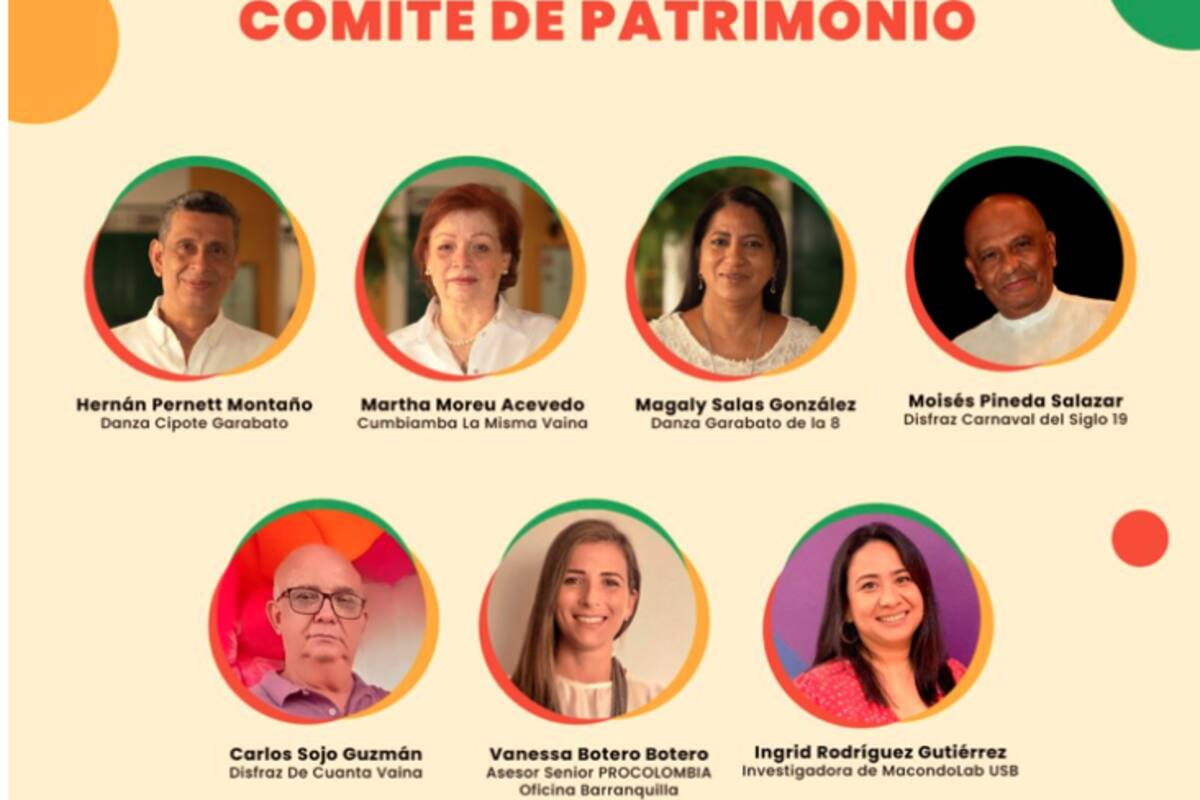 Conozca el nuevo Comité de Patrimonio del Carnaval de Barranquilla