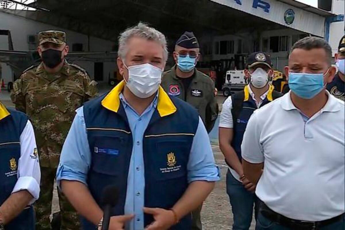 “Impactante que después de un huracán categoría 5 la virgen estaba en pie”: Duque