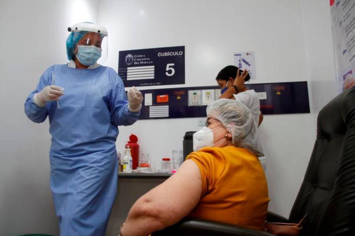 Vacunación en Cartagena: habilitan citas para mayores de 70 años