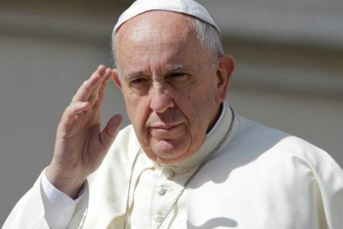 El papa Francisco pidió rezar por las víctimas del derrumbe en el Chocó