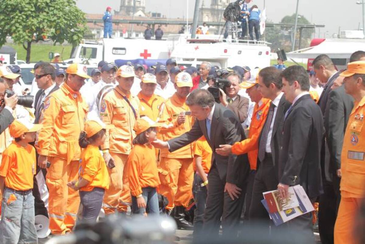 El presidente Santos sancionó la Ley de Voluntariado. Cortesía