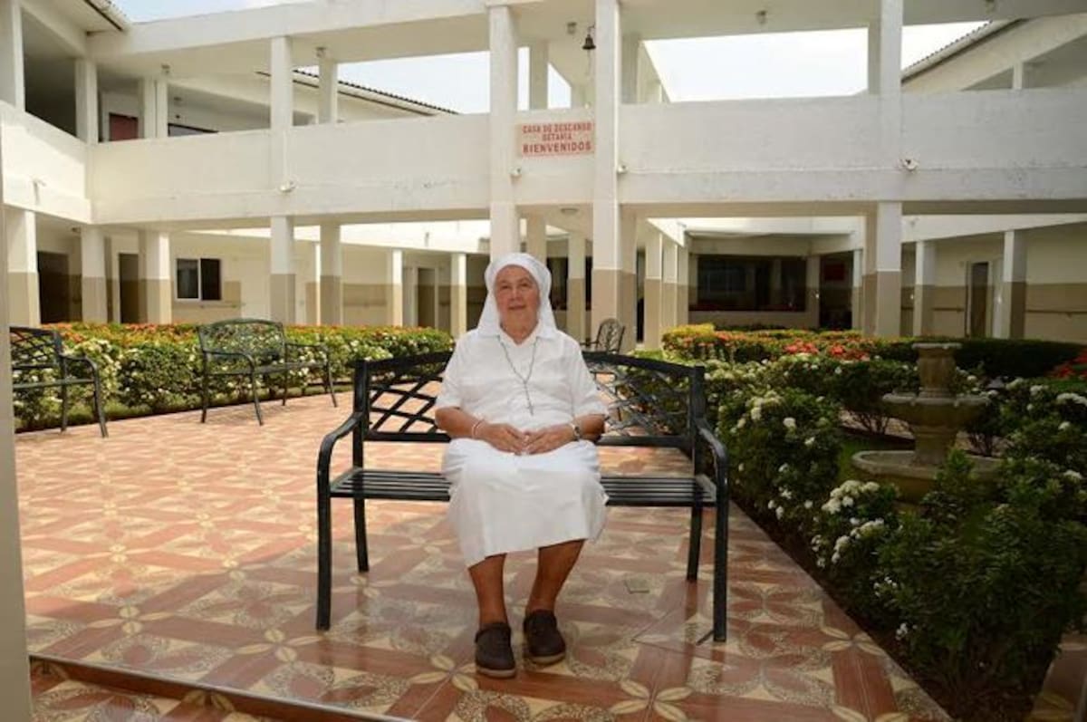 Hoy está en la casa de descanso Betania, hogar de las hermanas franciscanas que, por edad o quebrantos de salud, necesitan descanso. JULIO CARRASQUILLA /CORTESÍA