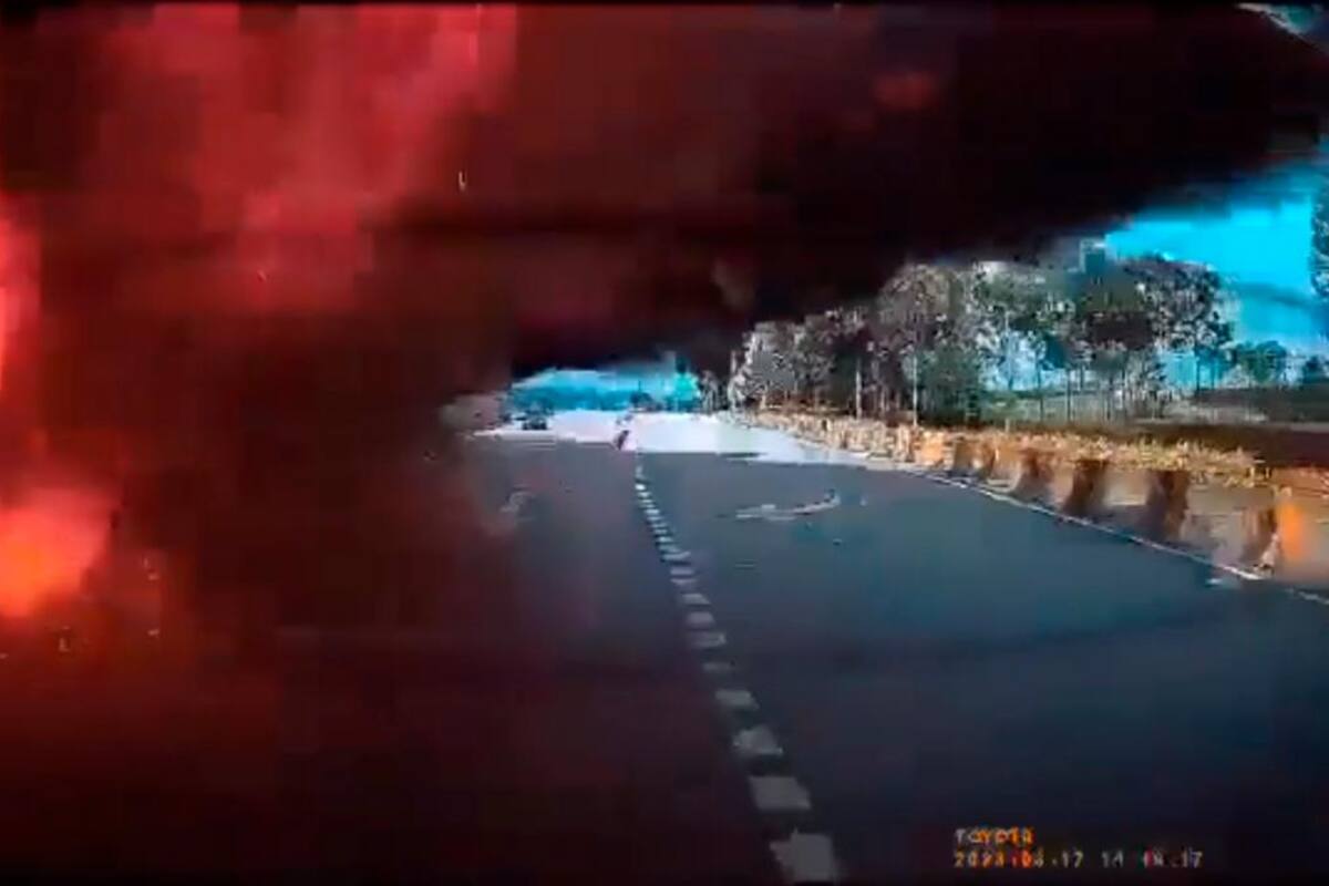 El impresionante momento en que avioneta se estrella y deja 10 muertos