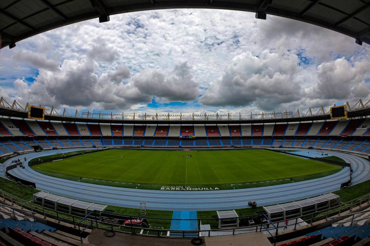 El Metropolitano se alista para el encuentro entre Colombia y Brasil