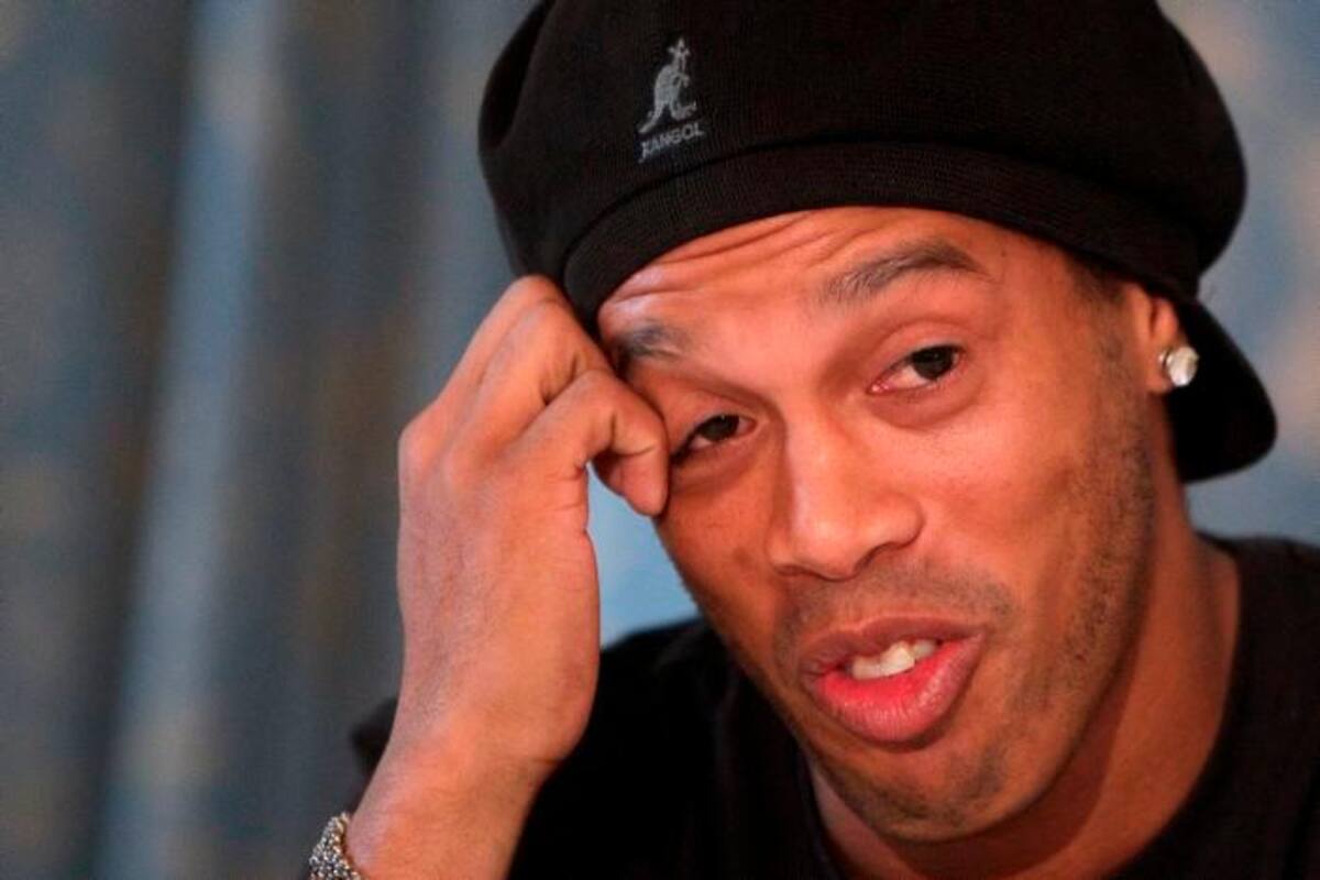 Rechazan apelación de Ronaldinho en caso de falso pasaporte