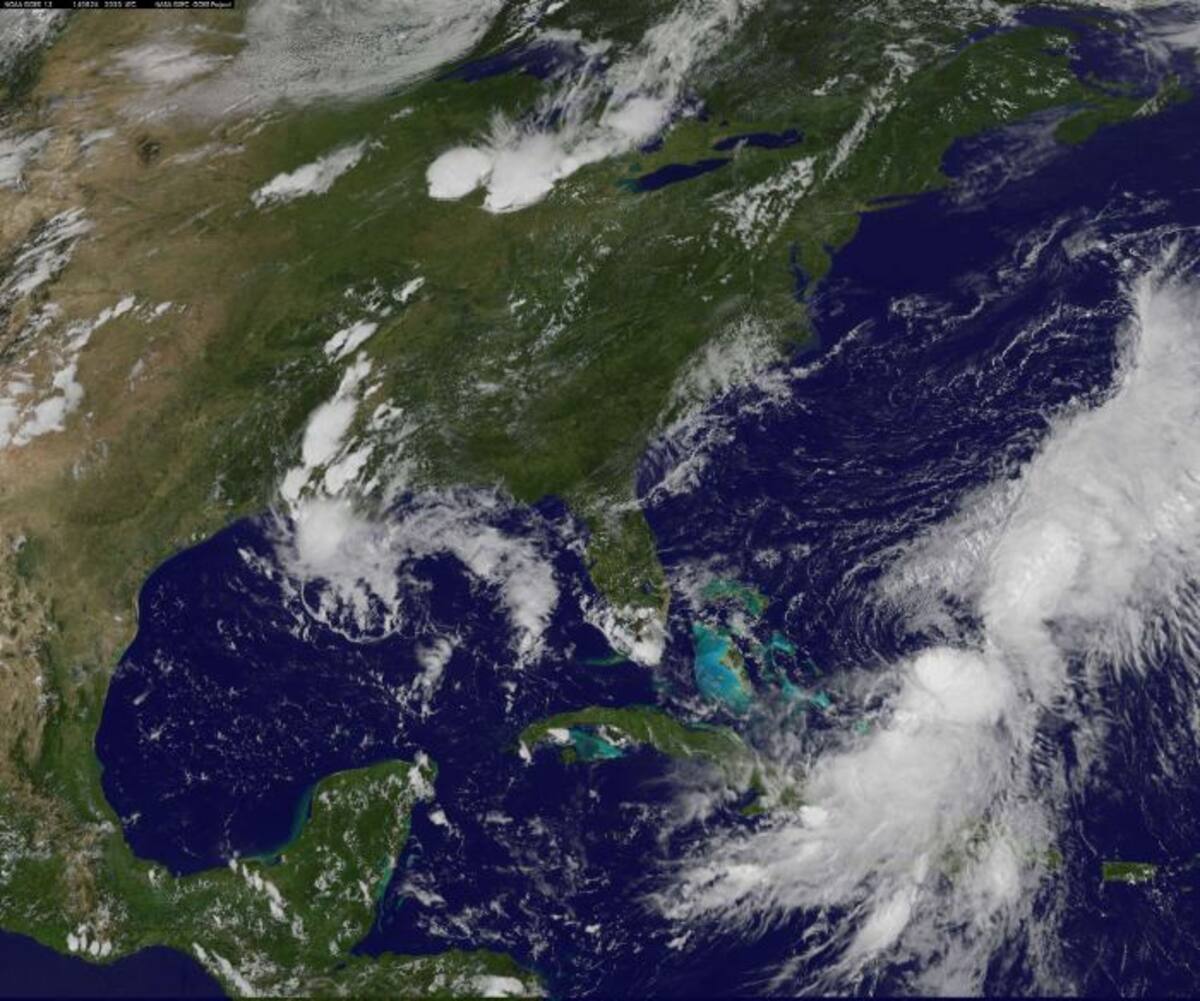 El huracán Cristóbal se dirige a las Bermudas. AFP