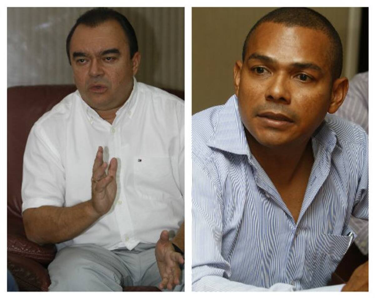 William García y Humberto Rincón, aspirantes a la Alcaldía.