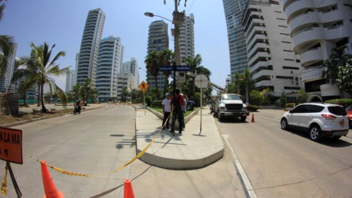 El proceso de rehabilitación de la malla vial del sector turístico de la ciudad se extenderá por un mes más. Foto: Cortesía