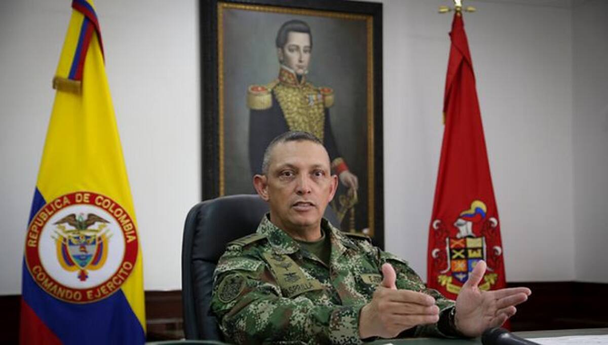 General Jaime Lasprilla, comandante del Ejército Nacional. COLPRENSA