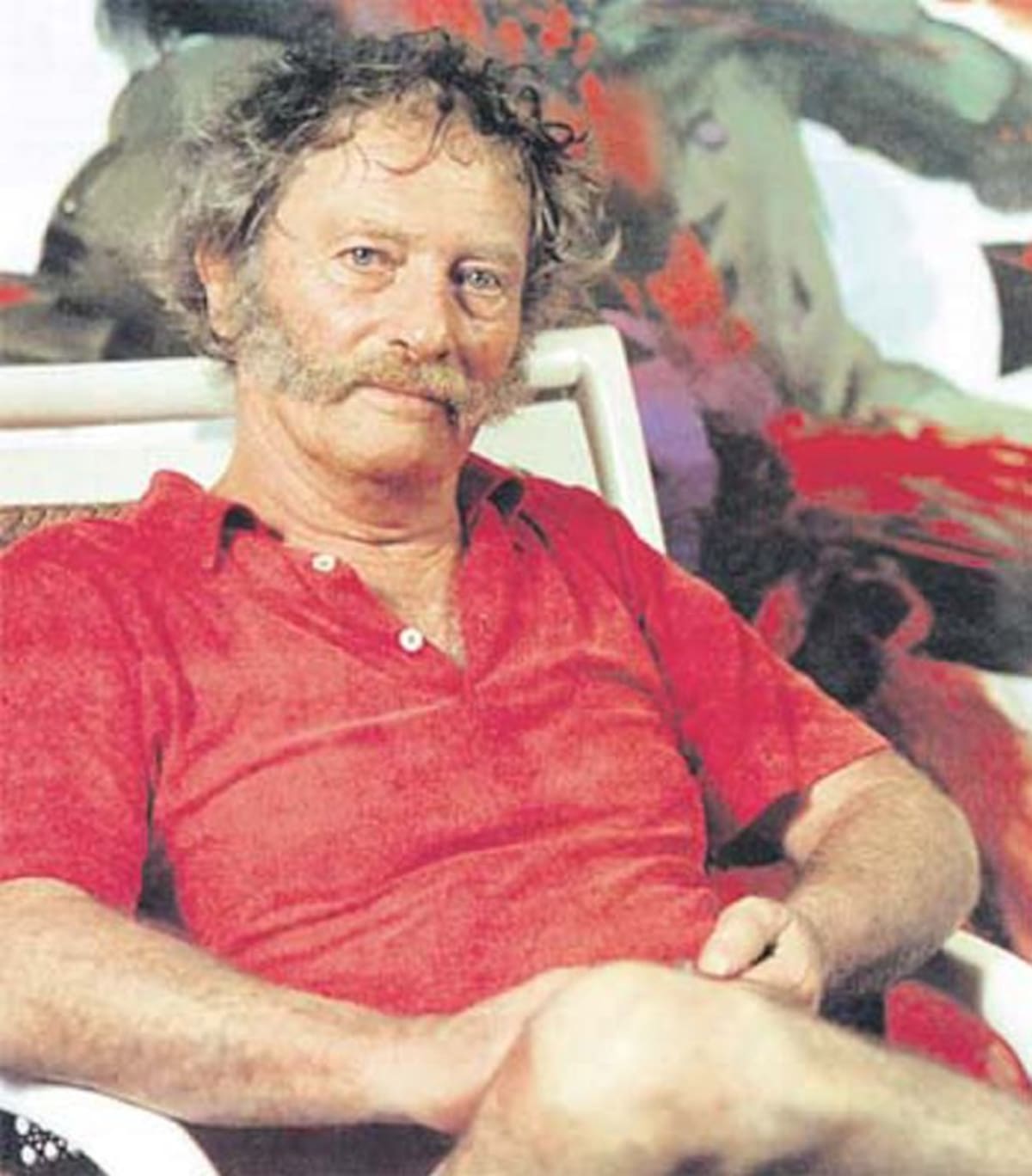 El artista Alejandro Obregón (1920-1992) Archivo El Universal