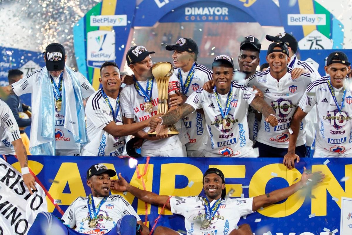 El botín que se ganó Junior por ser campeón en Colombia