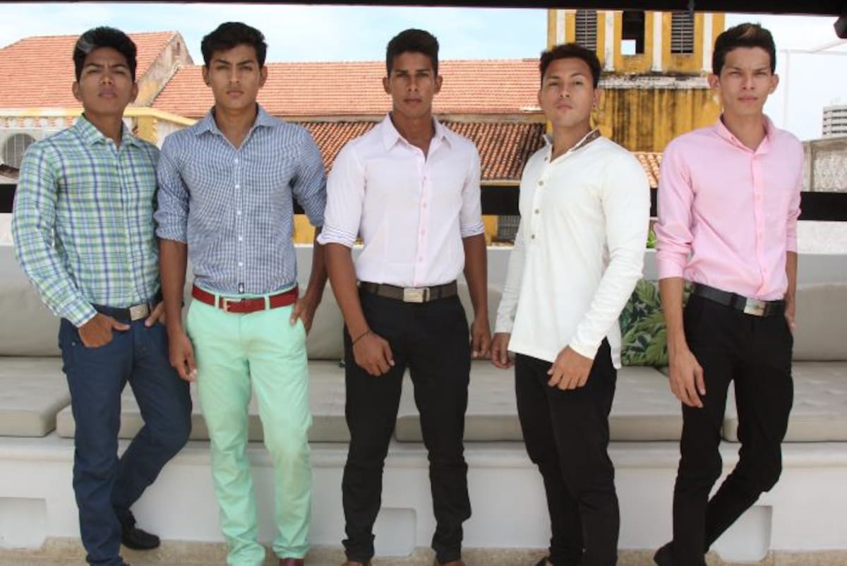 Participantes de Hombre Cartagena. KAILLINE GIRALDO - EL UNIVERSAL
