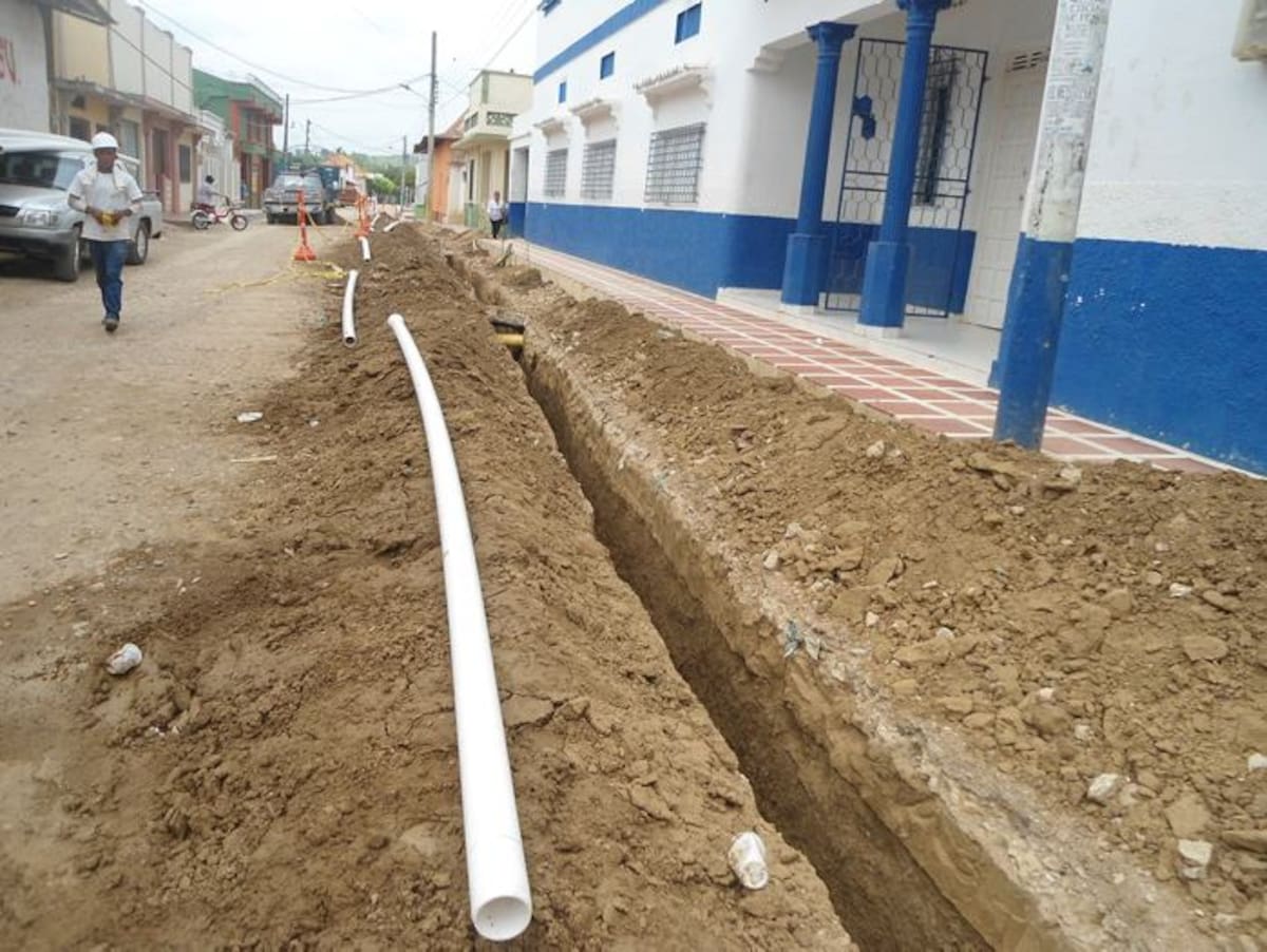Acuecar está terminando los 15 kilómetros de línea de conducción desde El Piñal hasta la planta de Ovejitas, para poder suminist