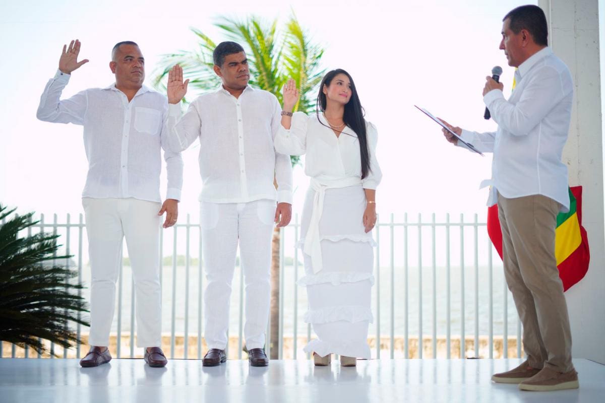 Así fue la posesión de los tres nuevos alcaldes menores de Cartagena
