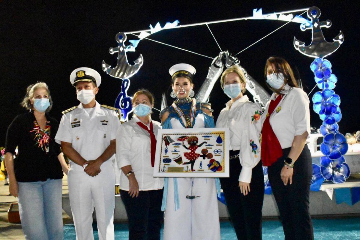 Valeria Charris, proclamada como la ‘Reina de los Marinos’