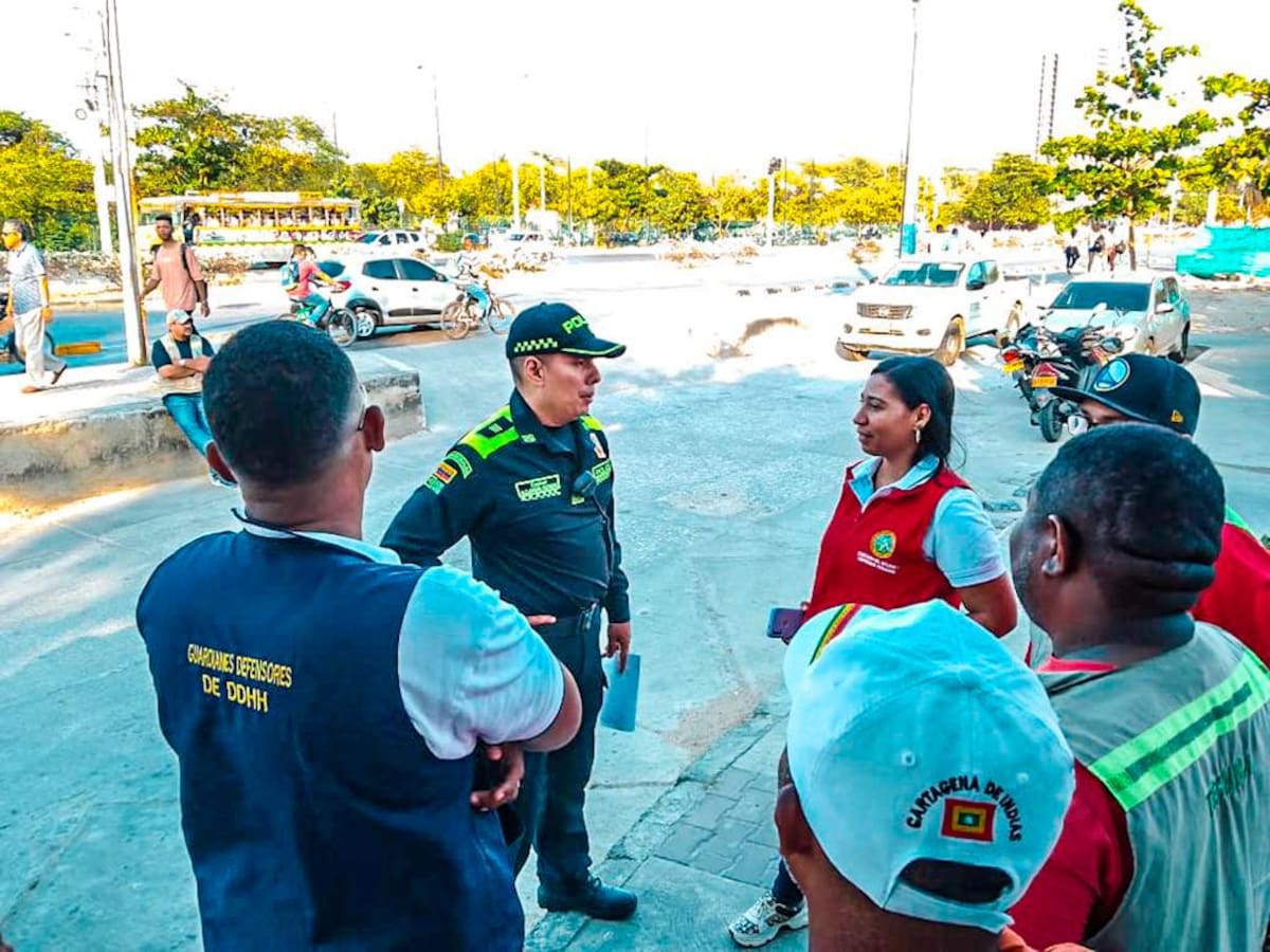 Se lleva a cabo operativo Policial, por mandato de la Alcaldía. // Cortesía.
