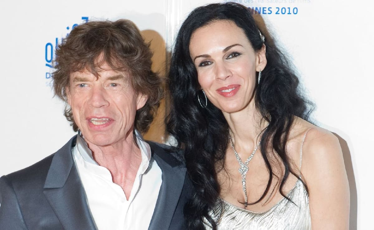 Mick Jagger y L'Wren Scott. AFP MARTIN BUREAU
