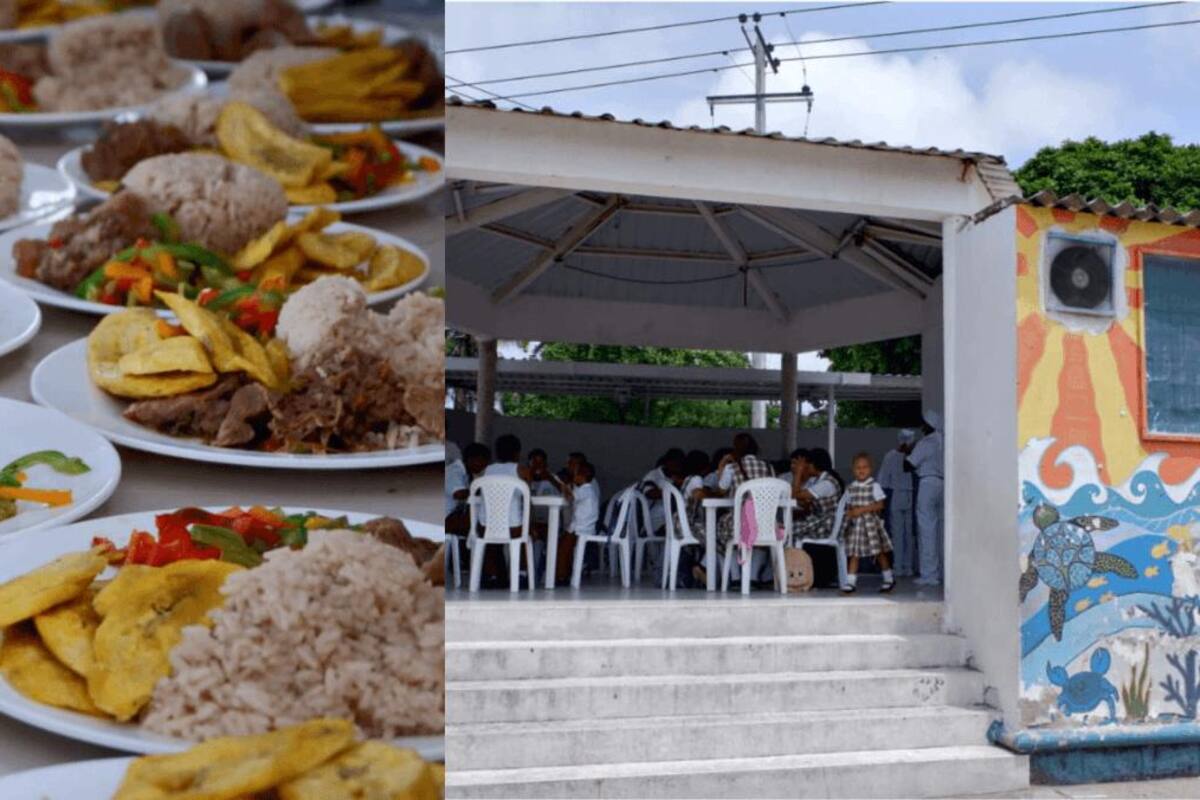 Así es el nuevo comedor estudiantil habilitado por la Alcaldía en La Candelaria