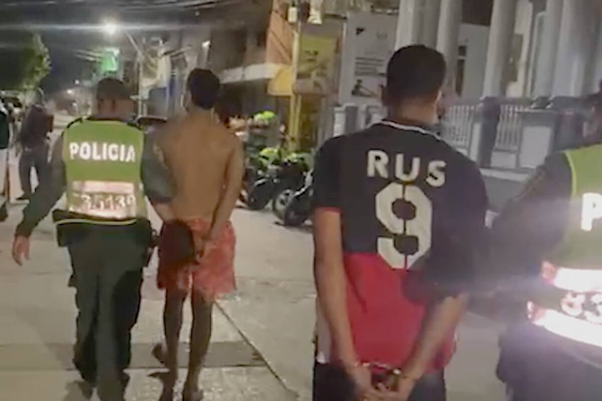 Los capturan por robar una moto y resultaron ser miembros de ‘Los Costeños’