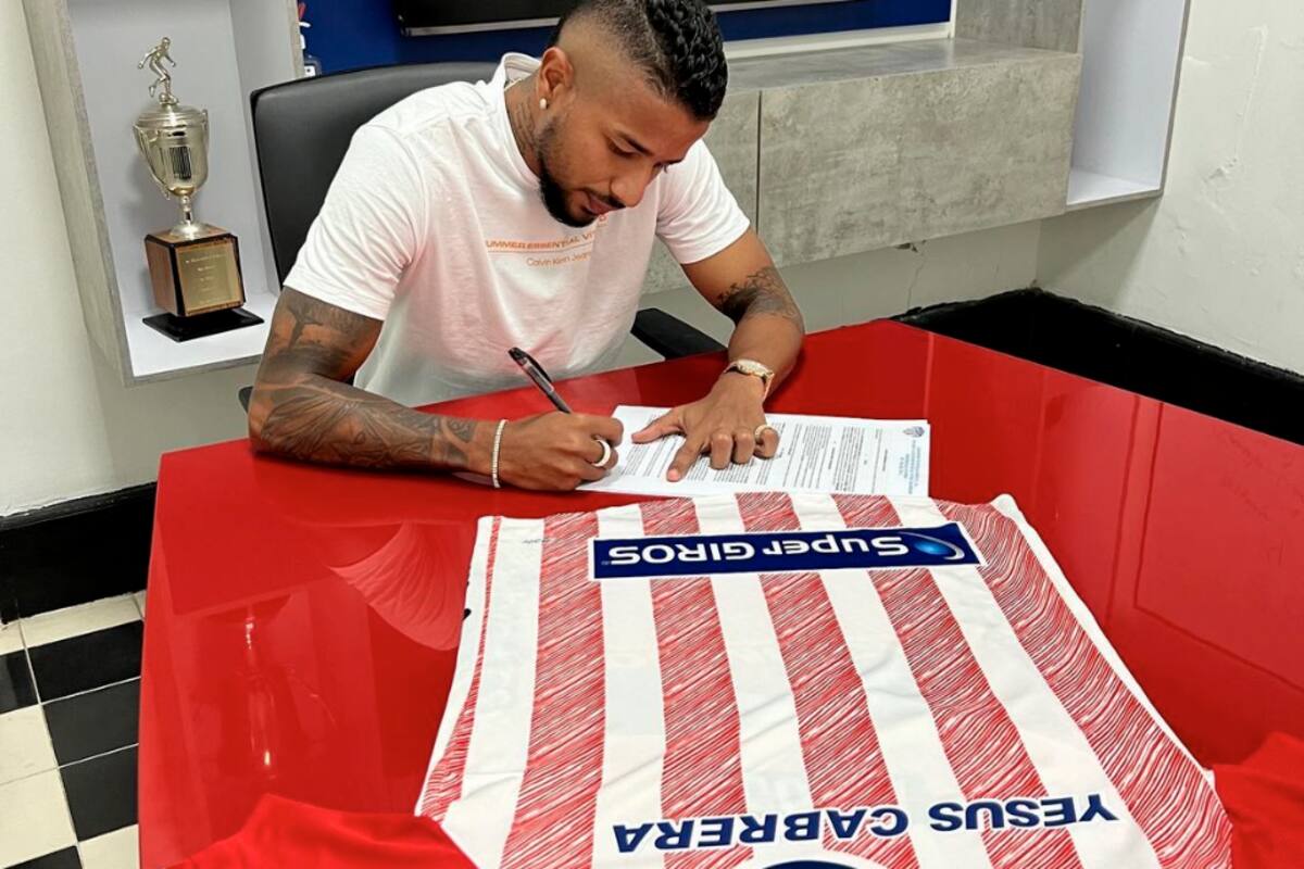 Quiero ganarlo todo con Junior: Yesus Cabrera