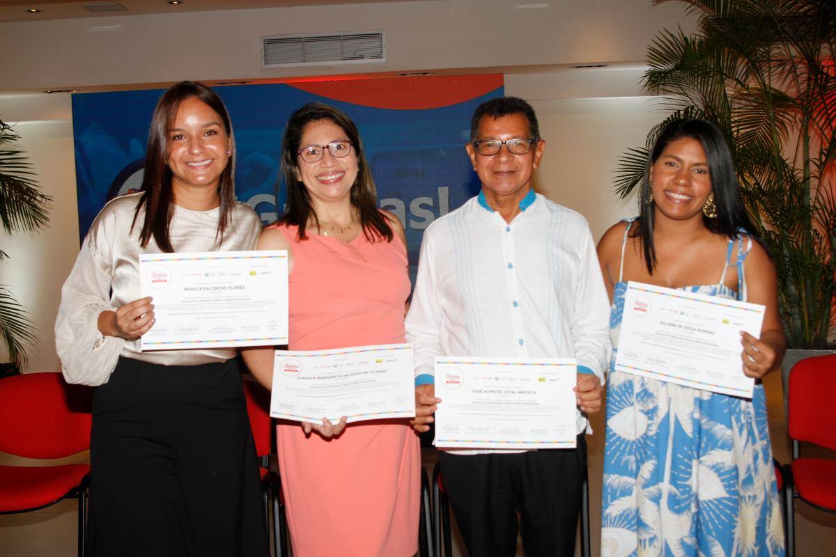 Mónica Palomino, Claudia Salcedo, José Alfredo Vital y Juliana de Ávila. //Fotos: Óscar Díaz – El Universal.