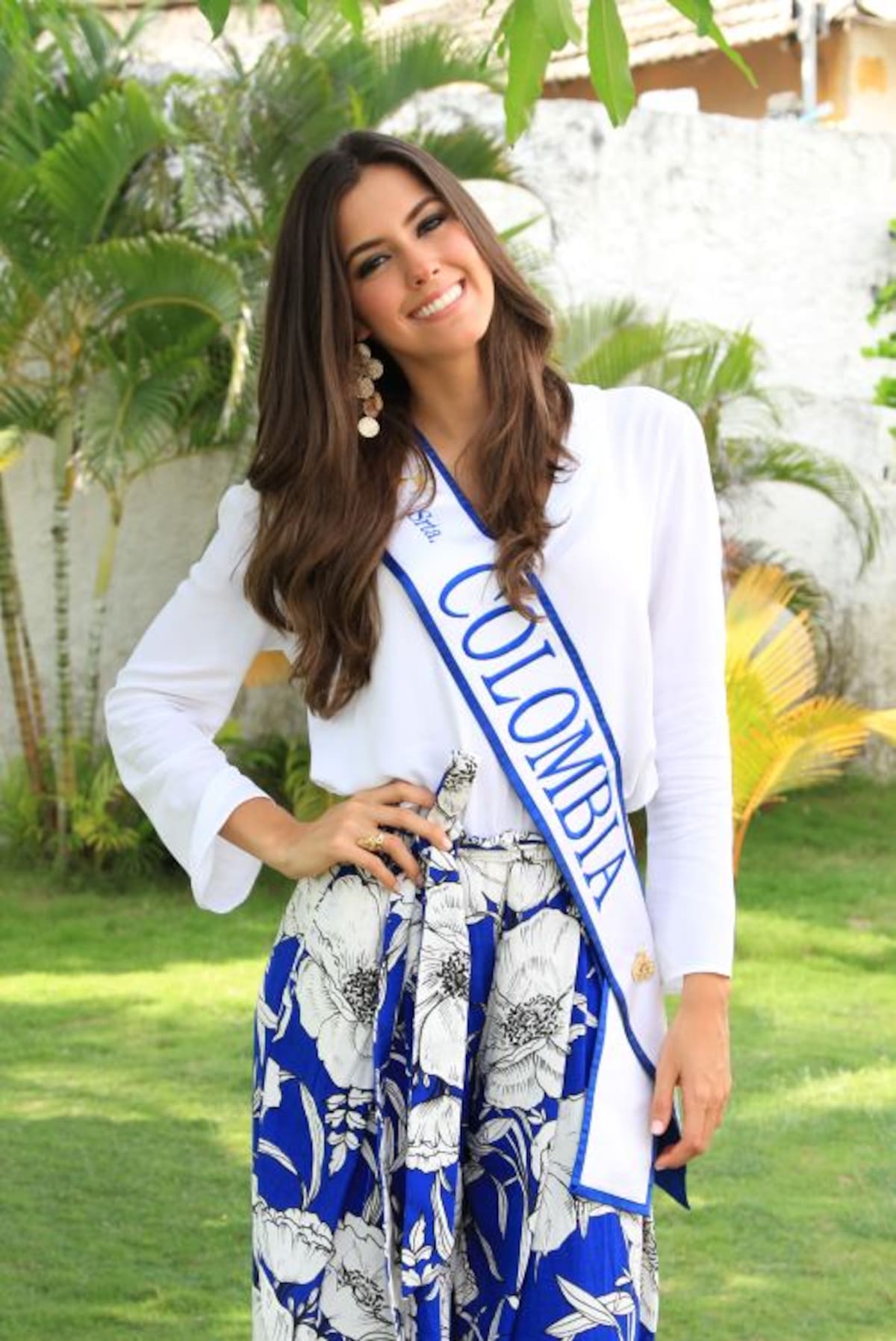 La Señorita Colombia, Paulina Vega en la casa de Rafael Núñez Maruja Parra /El Universal