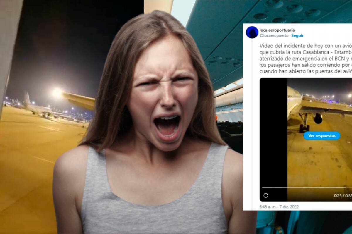 Fingió embarazo en pleno vuelo para organizar fuga de 28 personas