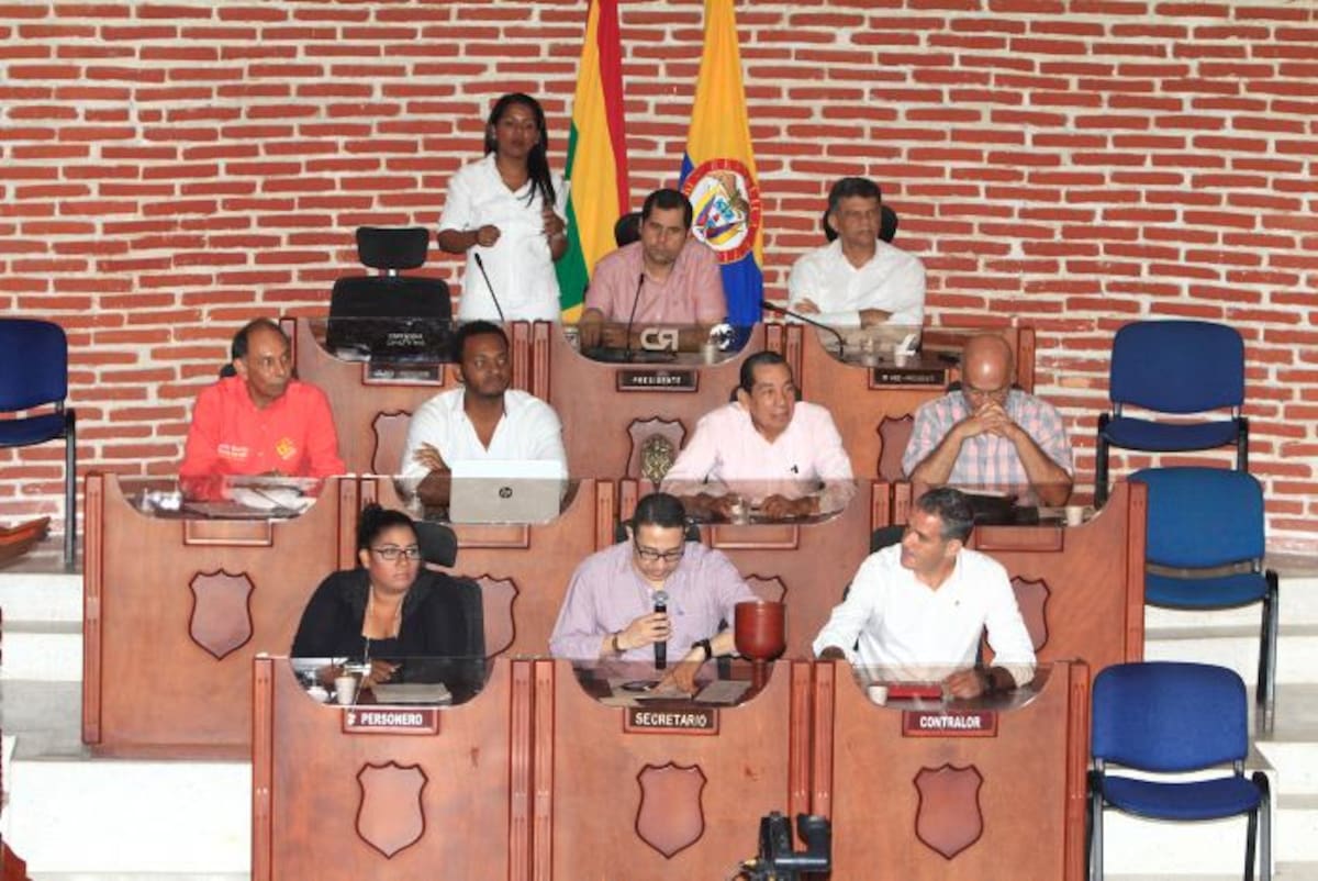 El Concejo de Cartagena citó a los candidatos a la Alcaldía para conocer sus planes de gobierno. Julio Castaño- El Universal.