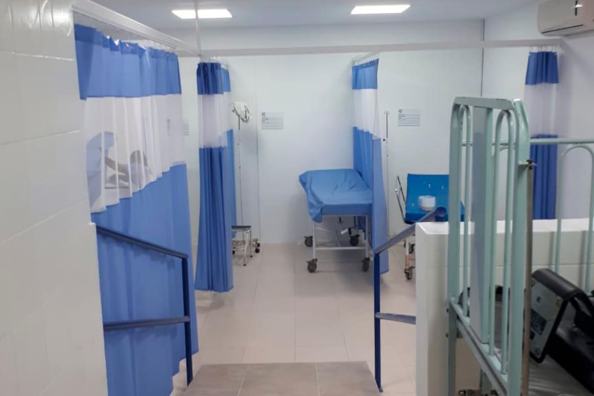 Reabren puertas del centro de salud en La Esperanza