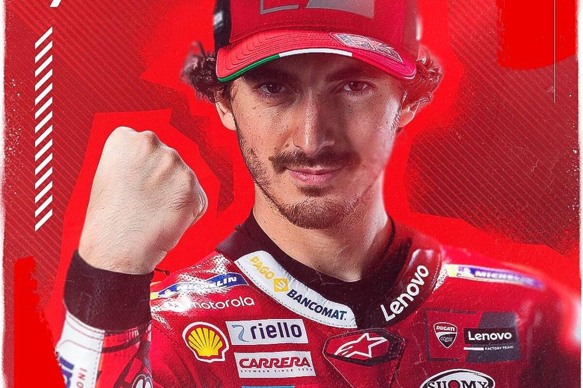 Moto GP: Francesco Bagnaia, campeón del Gran Premio de Indonesia
