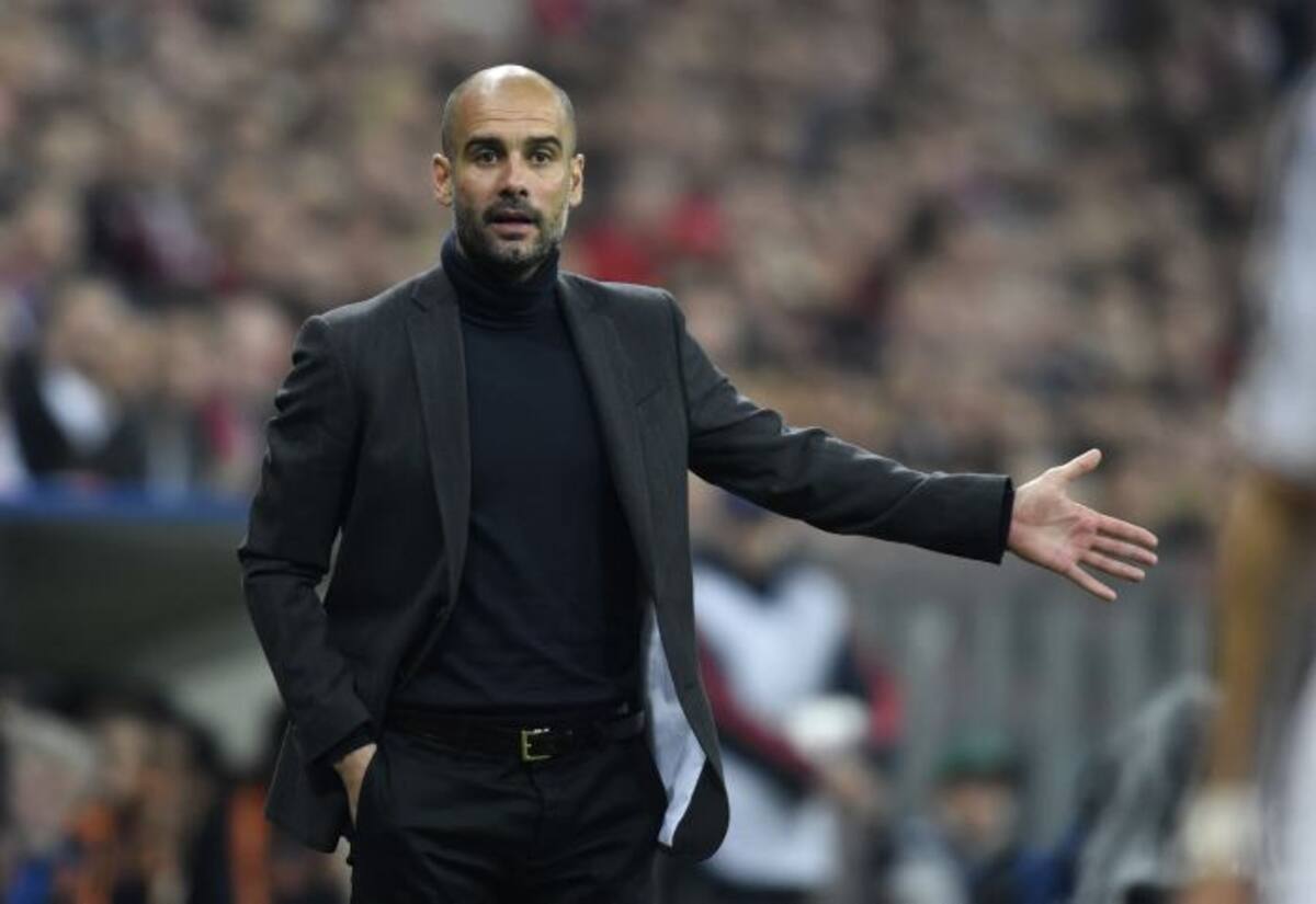 El español Pep Guardiola AFP ODD ANDERSEN