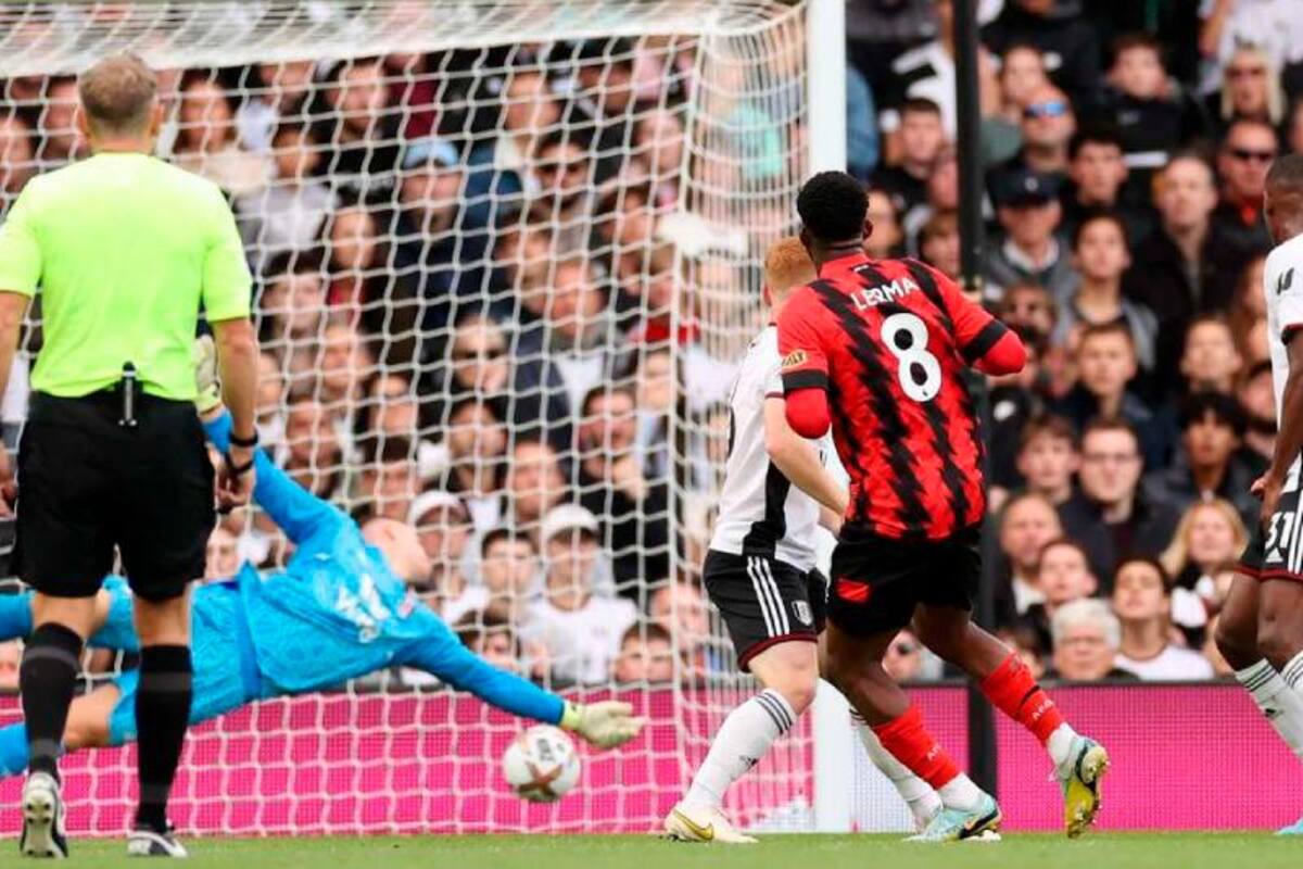 Jefferson Lerma anotó y el Bournemouth empató