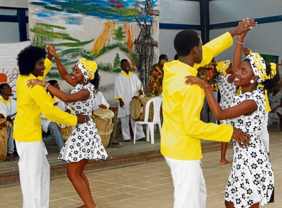 Danza en la Casa de la Cultura de Palenque. JULIO CASTAÑO - EL UNIVERSAL