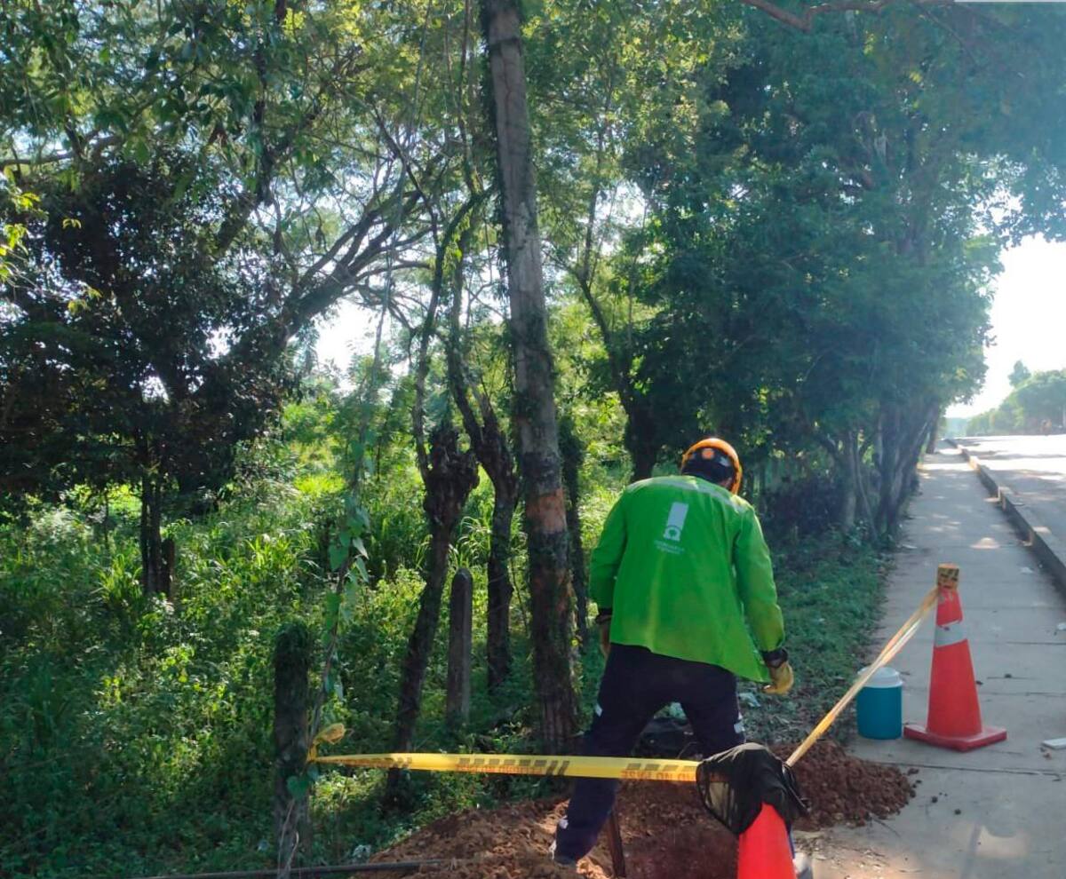 Afinia espera mejorar el servicio en esta zona del sur de Bolívar.