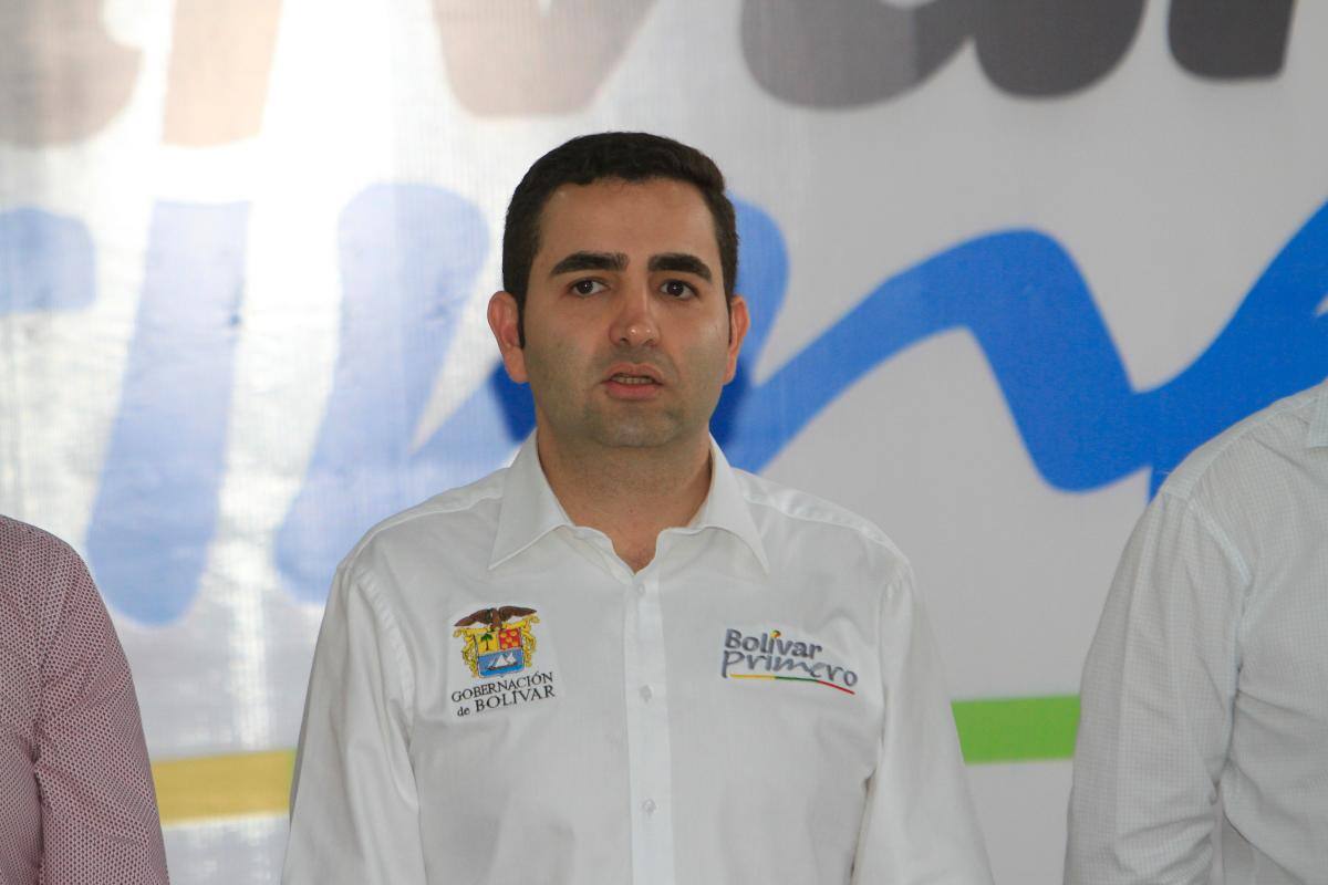 Vicente Blel Scaff, gobernador.