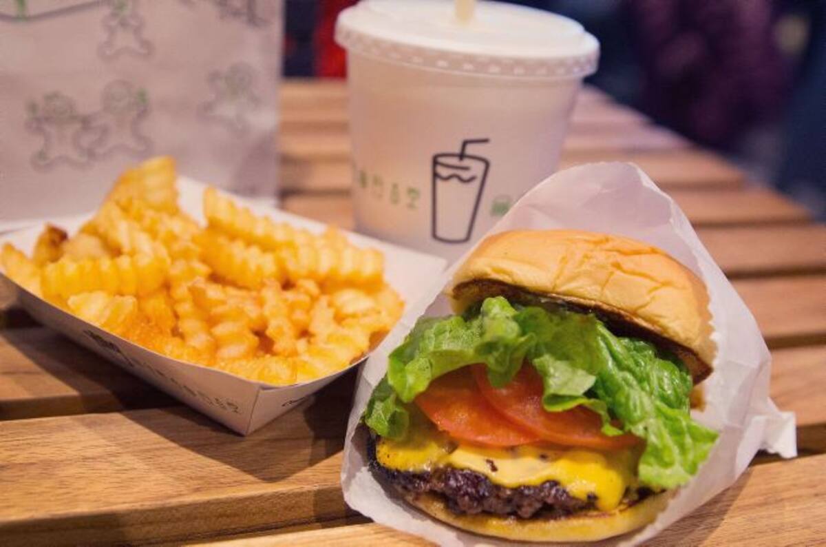 Hamburguesa de Shake Shack. AFP SCOTT OLSON