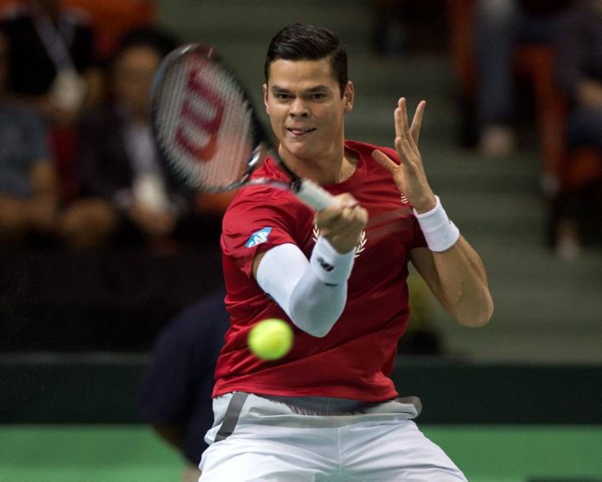 Milos Raonic, tenista canadiense. AP Andrew Vaughan