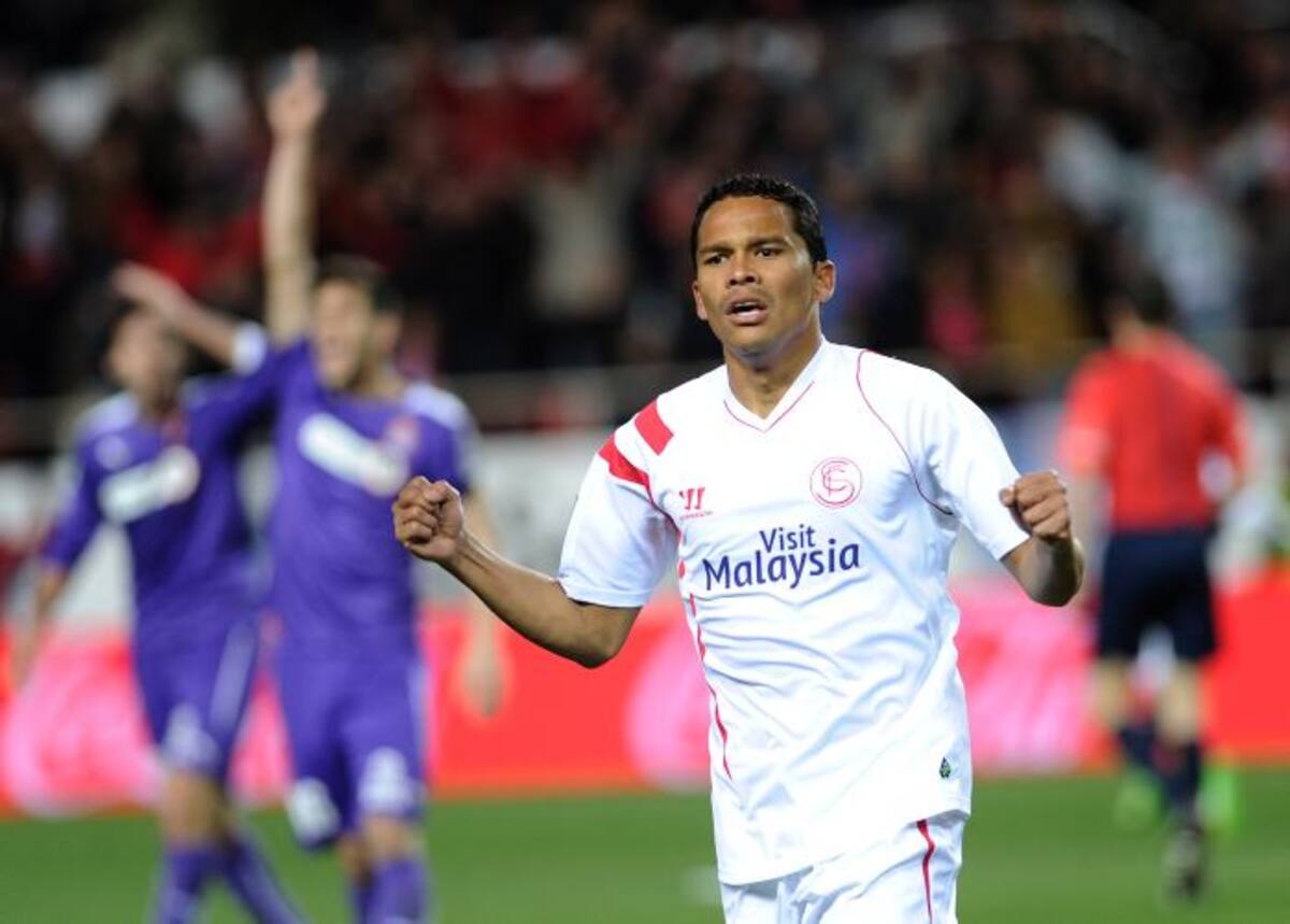 Carlos Bacca desmiente su llegada a Atlético de Madrid. AFP CRISTINA QUICLER
