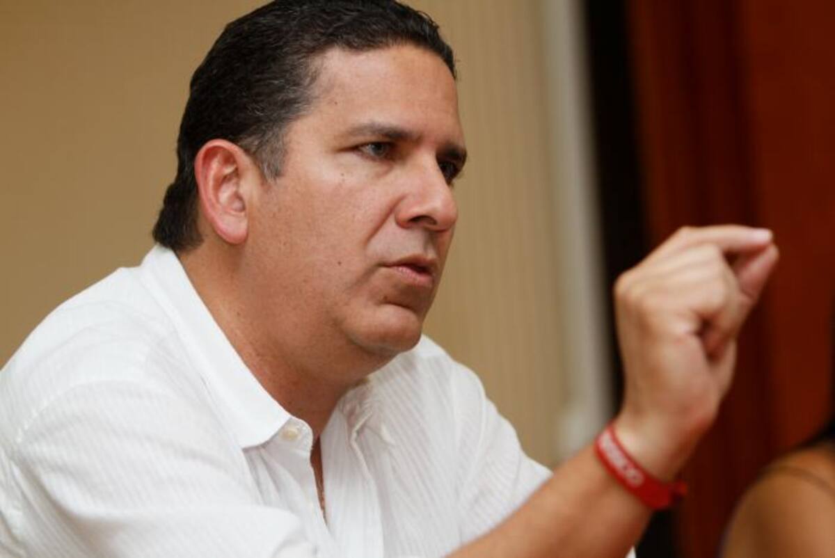 Juan Carlos Gossaín, gobernador de Bolívar Archivo.