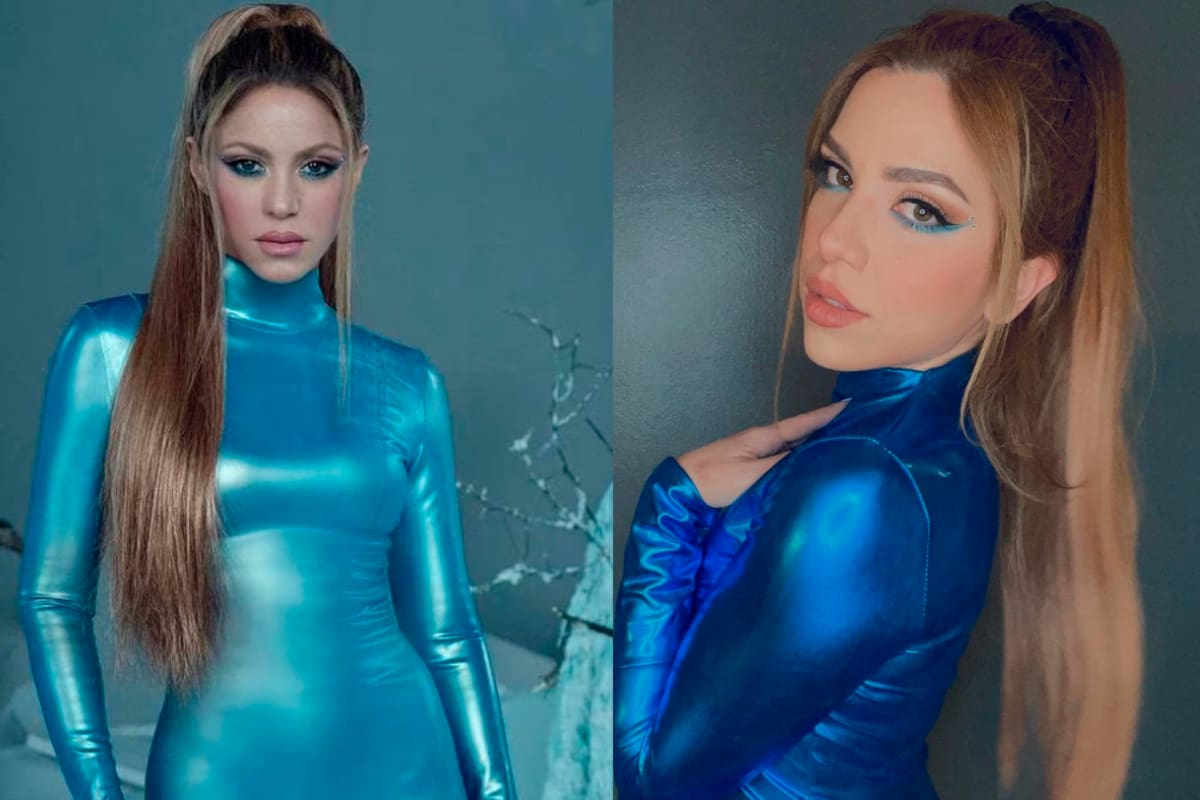¿Cuál es cuál? La venezolana que es idéntica a Shakira causa furor en redes