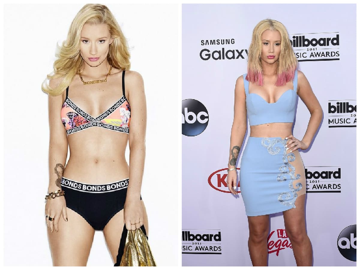 Según expertos, la cantante se habría hecho una operación para disminuir el tamaño de su nariz en la parte inferior. ARCHIVO