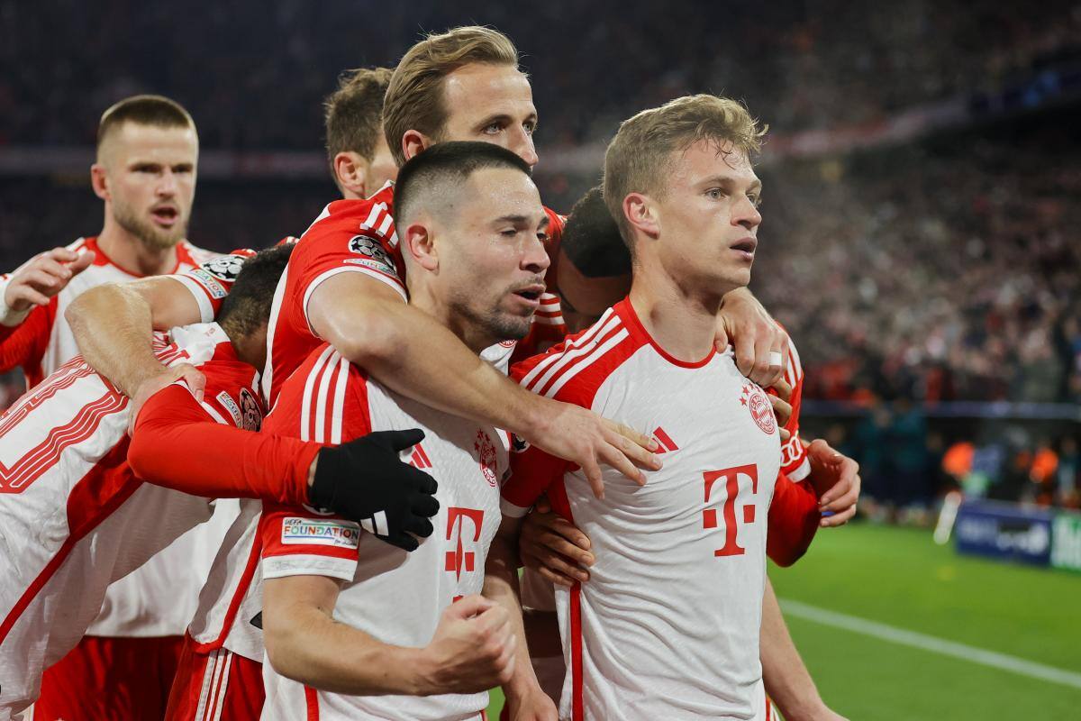 Champions: El Bayern Munich gana por la mínima y se instala en semifinales
