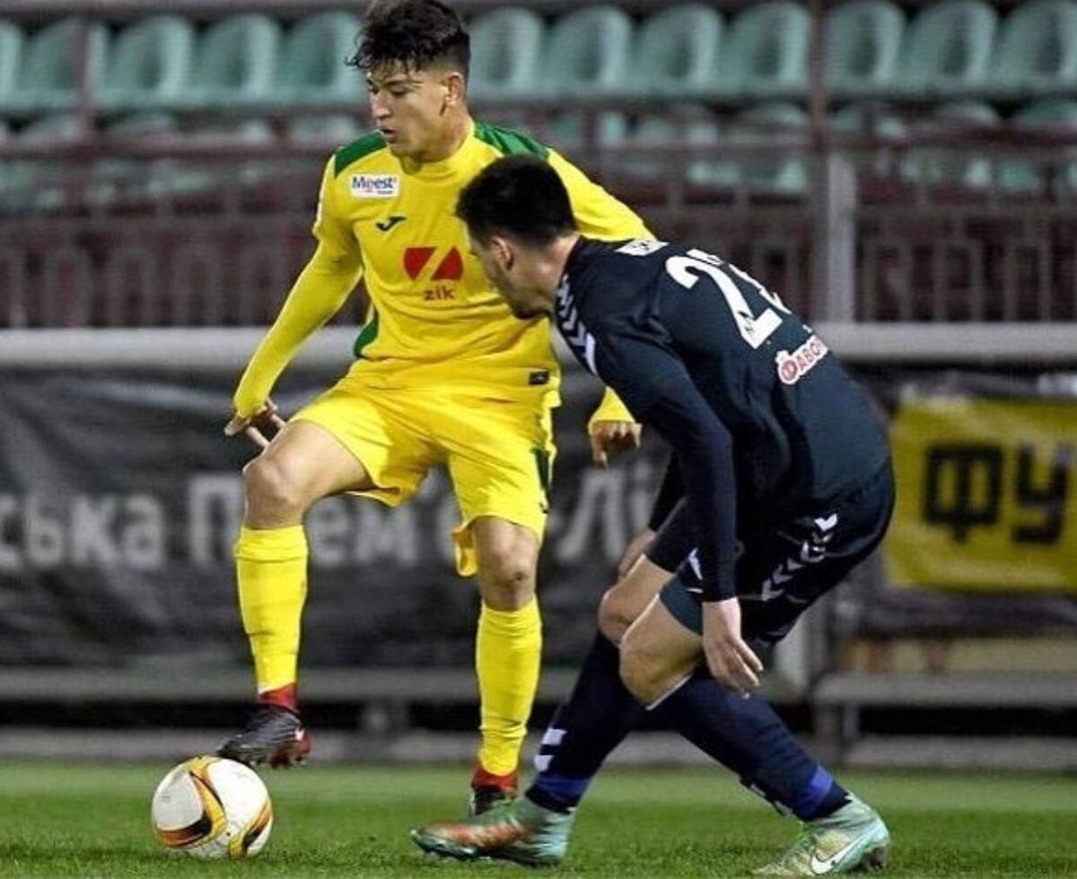Jorge Carrascal se destaca en el fútbol europeo. Fue elegido como el jugador del mes en la Liga Ucraniana. Cortesía