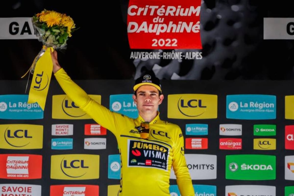 Ferron gana la 6ª etapa del Daphiné; Van Aert llega líder el sábado a la montaña