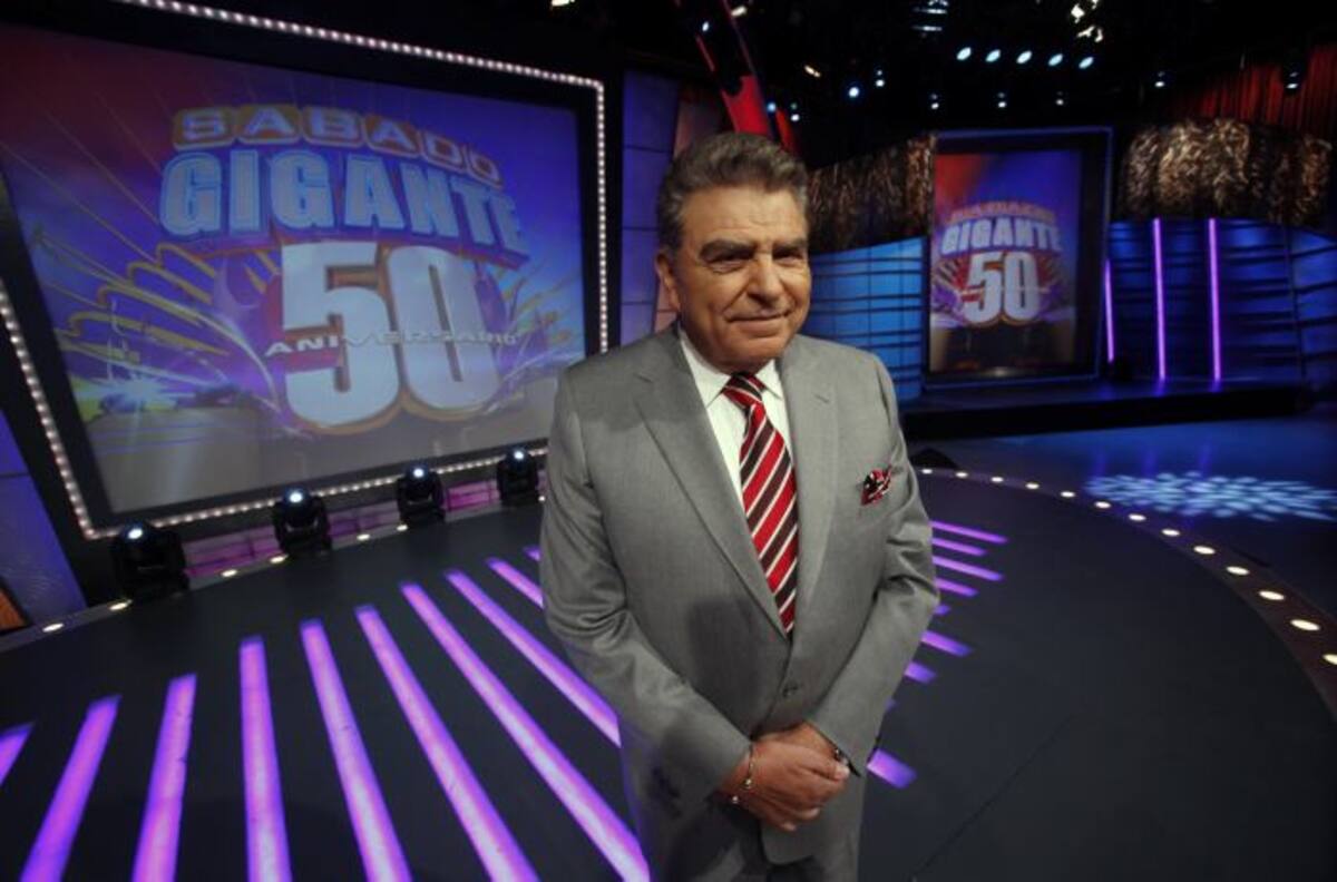 'Don Francisco', presentador de 'Sábados gigantes'.