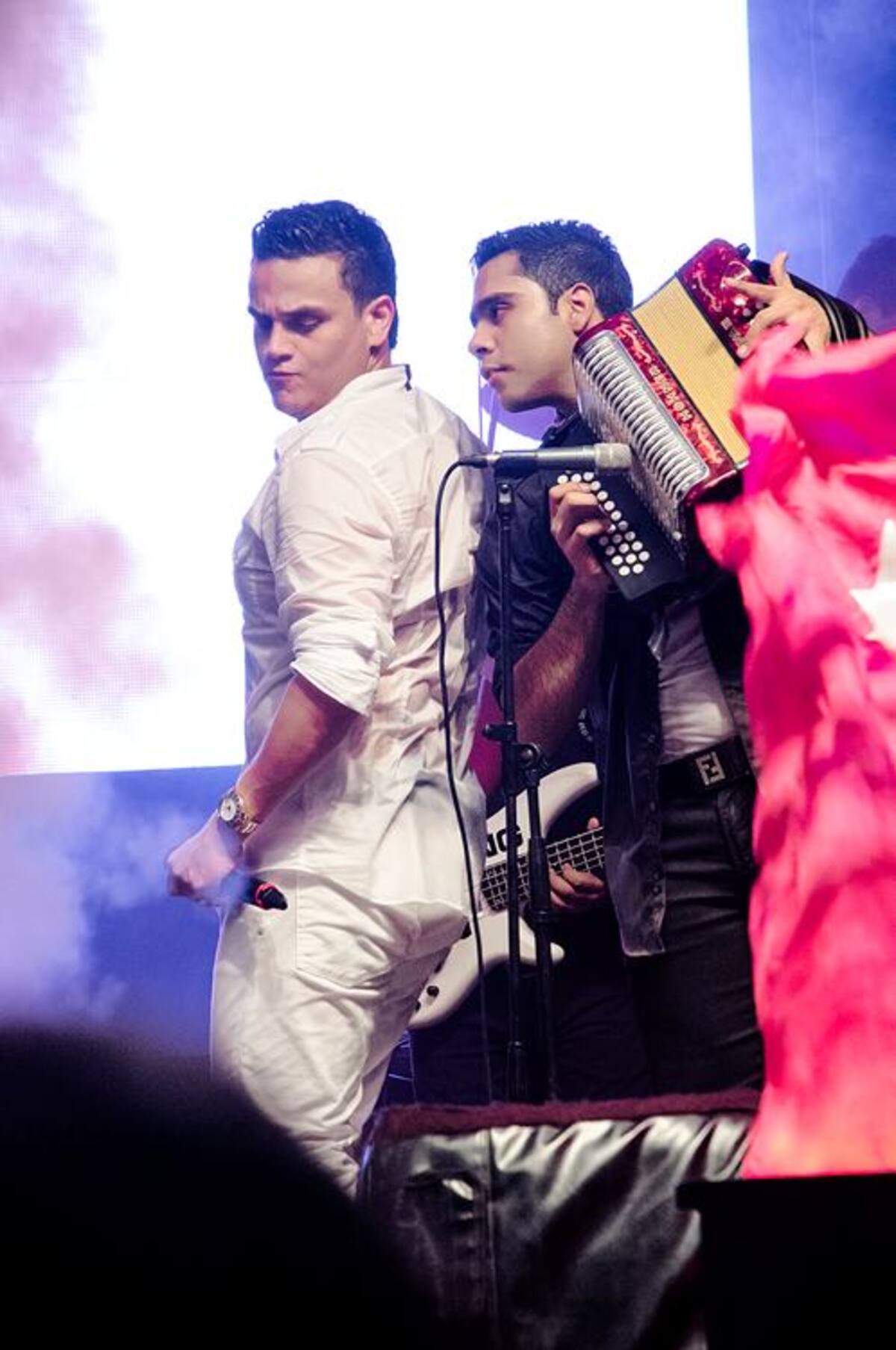 Silvestre Dangond y Lucas Dangond. CORTESÍA