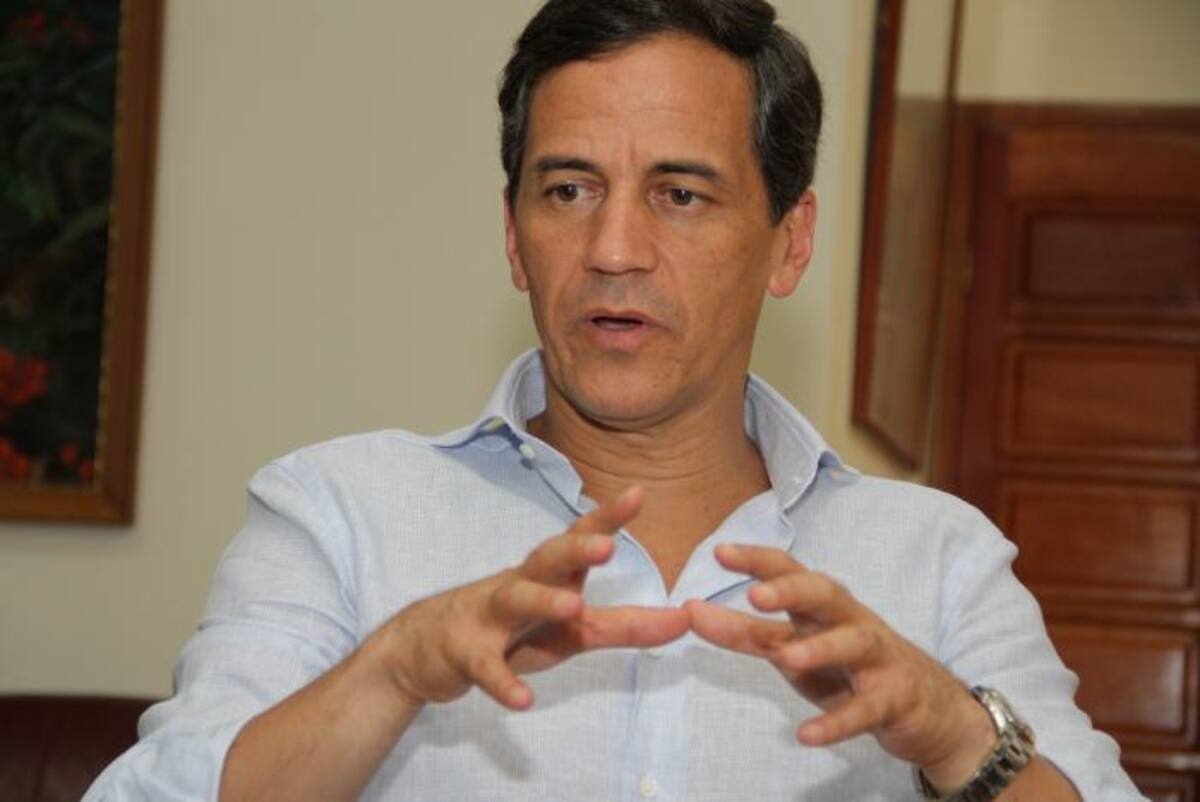 Rafael Nieto Loaiza, precandidato presidencial del Centro Democrático. Luis Aparicio