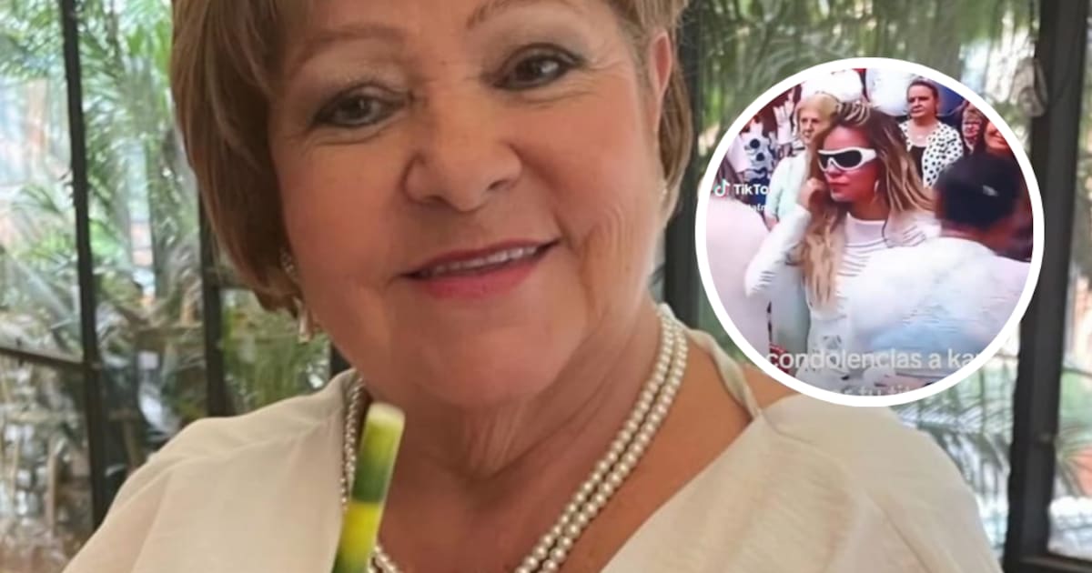 In private and surrounded by her family: this is how Karol G's aunt was bid farewell