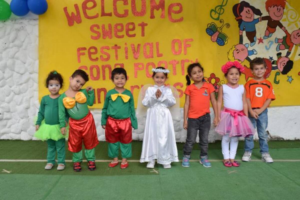 Avril López, Juan Rodríguez, Carlos Martínez, Juliana Garzón, Salomé Cavadía, Isabel Sofía Salamanca y Alejandro Carrillo.